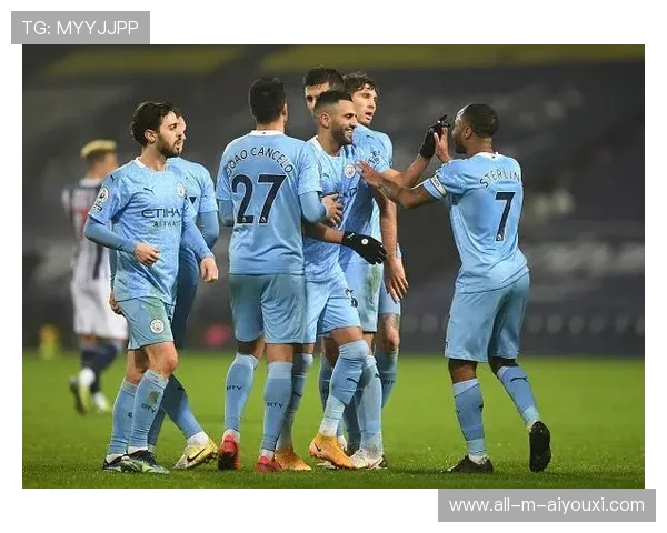 曼城的中前场默契配合压制住对手，胜利顺理成章